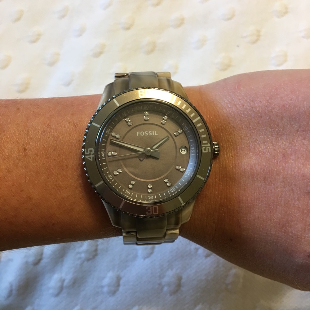 Fossil Light Tortoise Watch